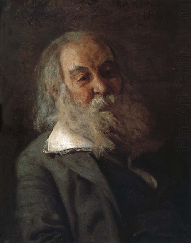Thomas Eakins The Portrait of Walt Whitman china oil painting image